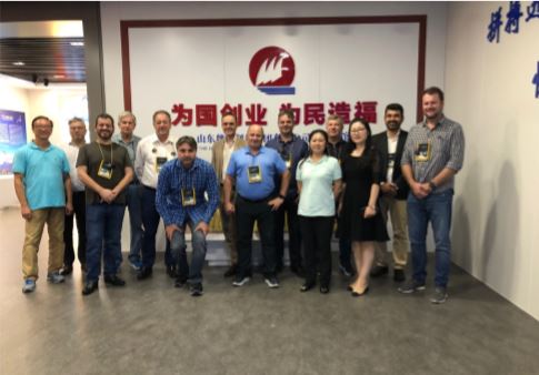 visita a Weiqiao Textile Company Limited 05 09
