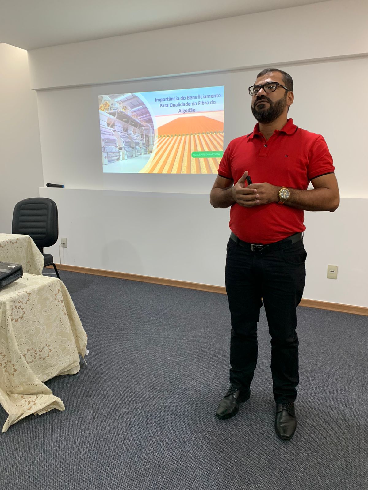 1º CURSO DE CAPACITAÇÃO E QUALIFICAÇÃO DE INSPETOR DE ALGODÃO EM PLUMA 7