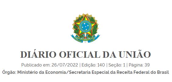 Diário Oficial