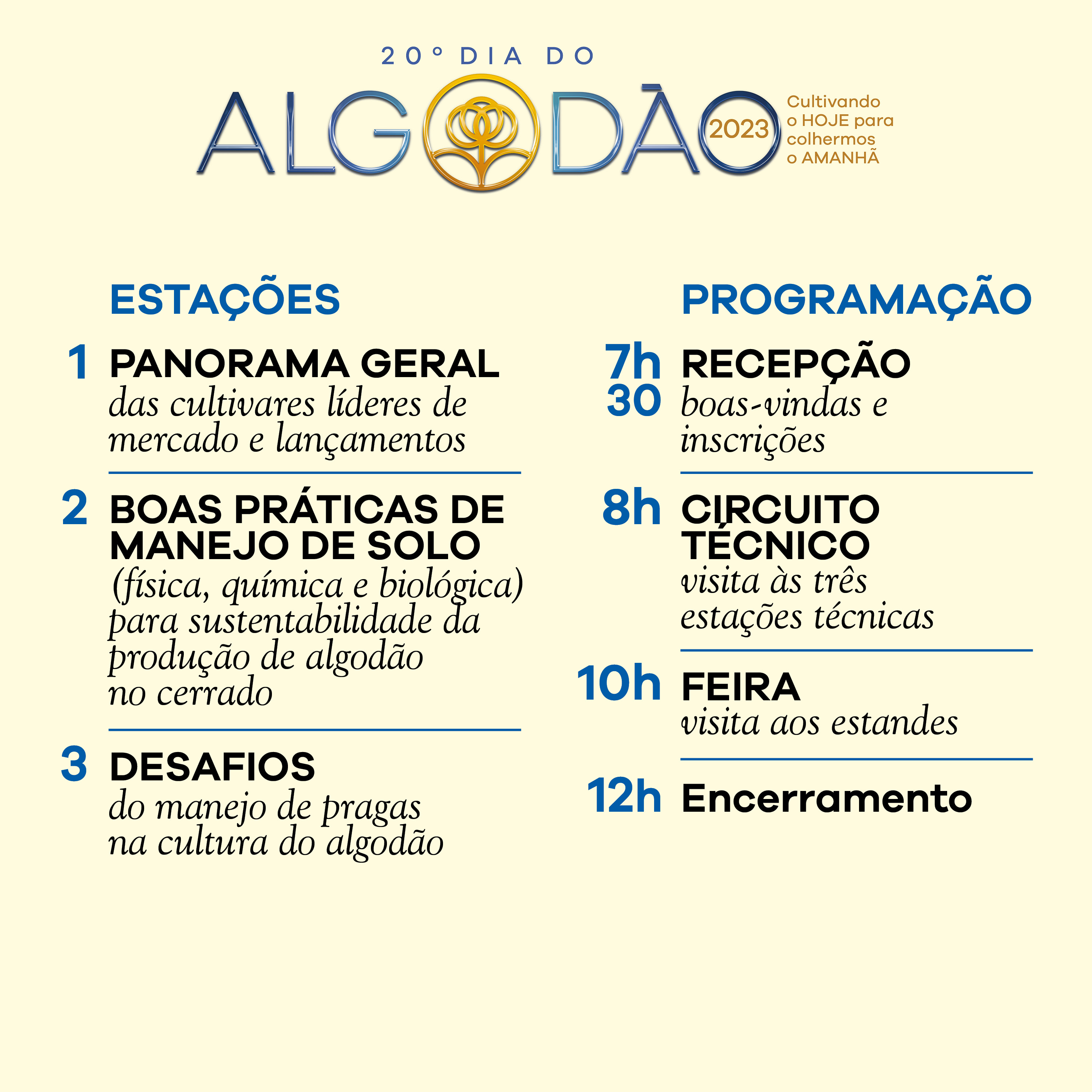 POST PROGRAMAÇÃO DIA DO ALGODÃO 20233